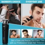 VGR V-937 Professional Corded & Cordless Hair Trimmer - Image 2