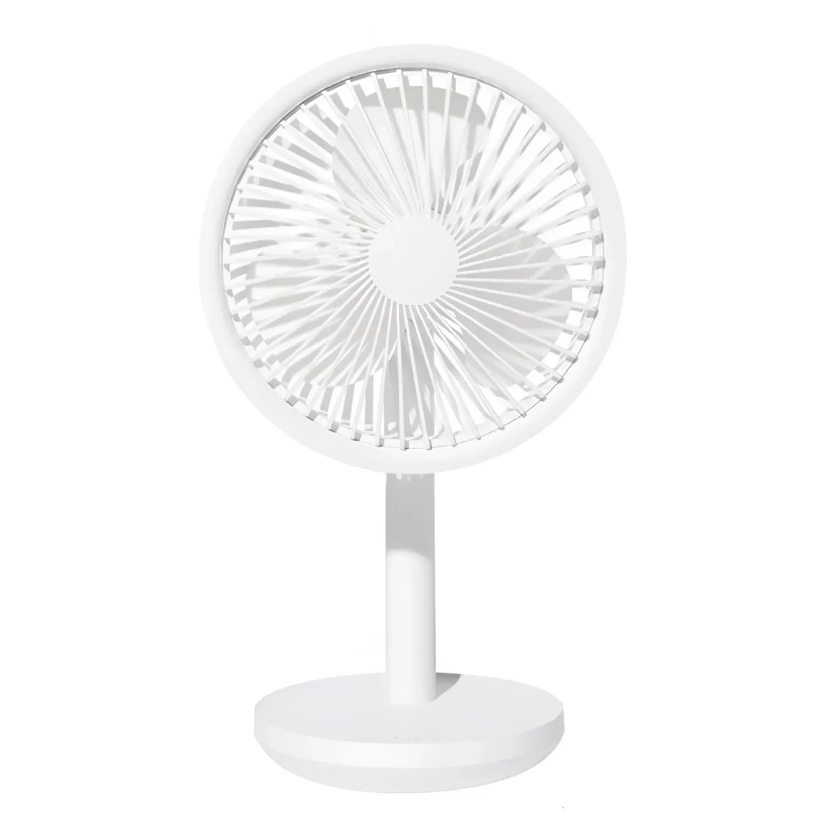 Xiaomi AISOLOVE F5 4000mAh Rechargeable Desk Fan – White Color - Image 1